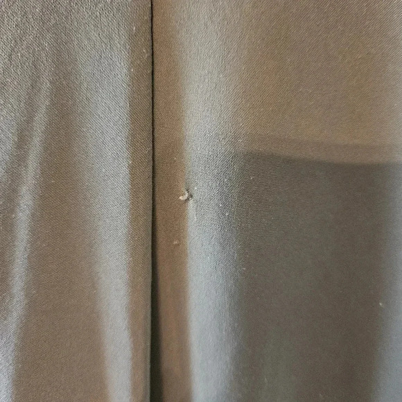 Misa Los Angeles Draped Teget Fluid Stretch Mini Dress Olive  Green Size Large. - Picture 15 of 16